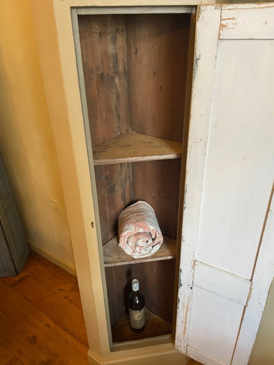 Unieke Hoekkast 244 cm. Frans 19e eeuw – Vitrinekasten, Wood (photo 6 of 20)