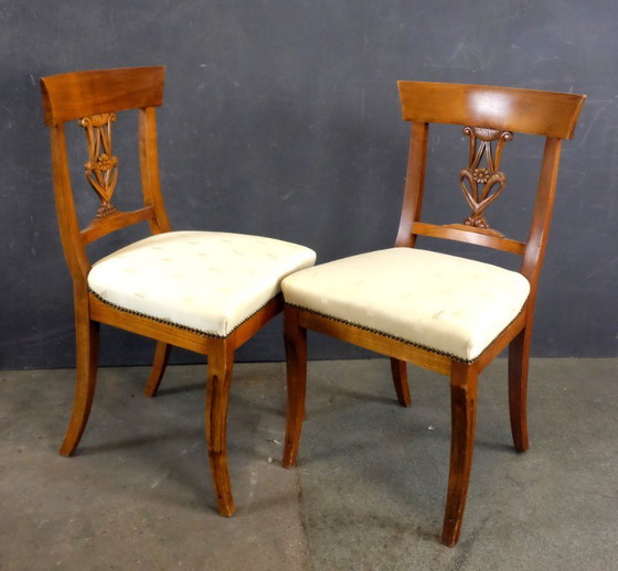 Image 1 of Empire-Stühle aus der Zeit um 1820.