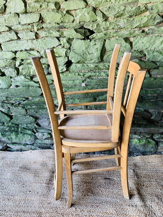 Image 1 of Set van 3 bistrostoelen