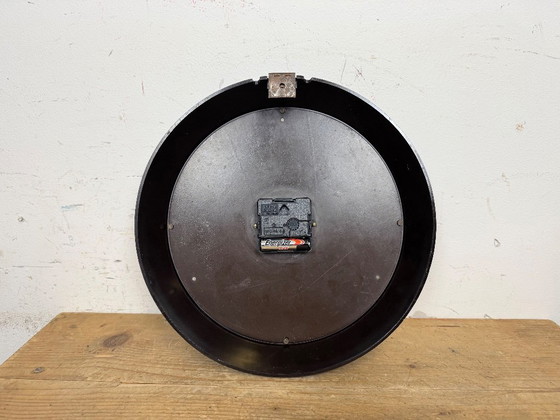 Image 1 of Vintage Brown Bakelite Wall Clock by Gents of Leicester, 1950s
