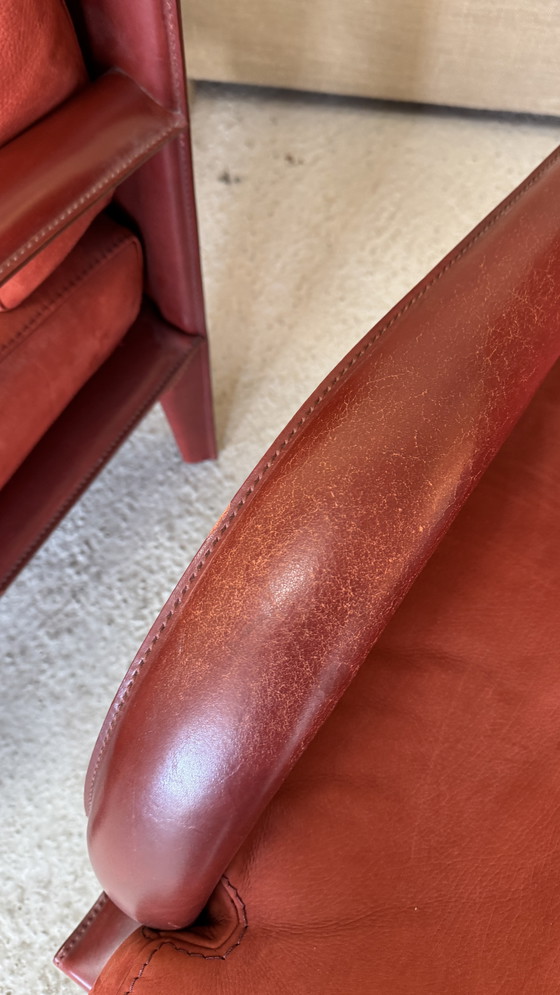 Image 1 of 2x Roche Bobois Leather Seat