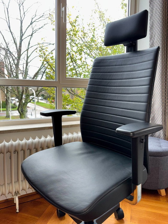 Image 1 of Bureaustoel KÖHL TEMPEO echt leder