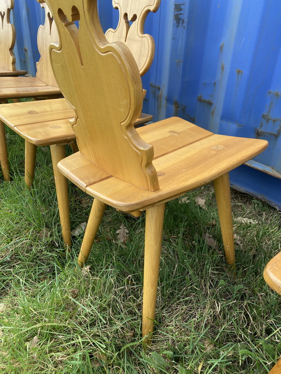 Image 1 of Stoelen vintage