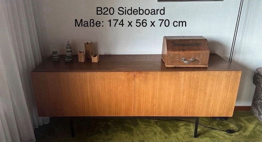 Aparador de teca B20 Dieter Waeckerlin de Behr - Vintage Midcentury
