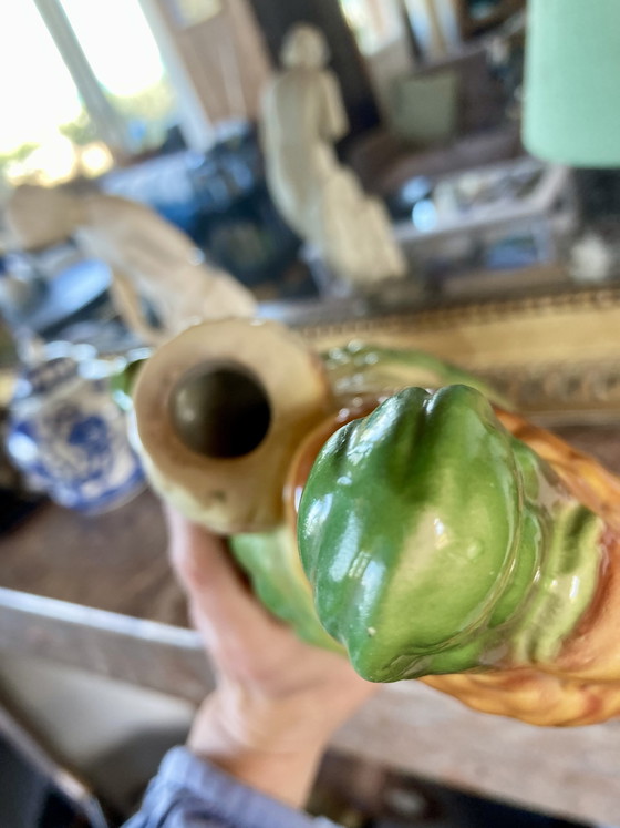 Image 1 of Parrot carafe in earthenware