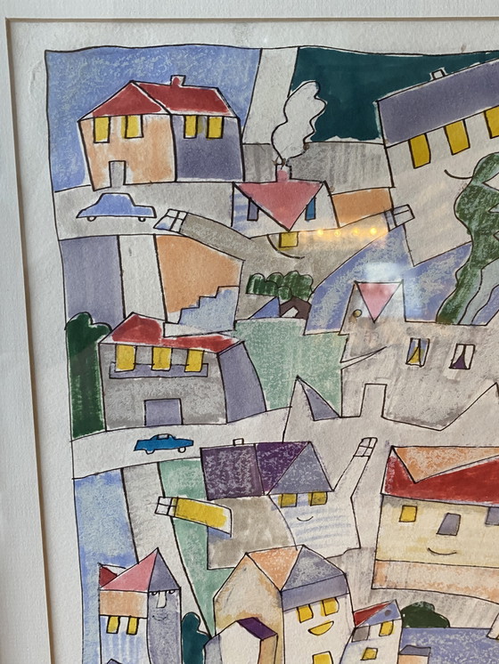 Image 1 of Un dipinto unico e originale di Paul Fickinger