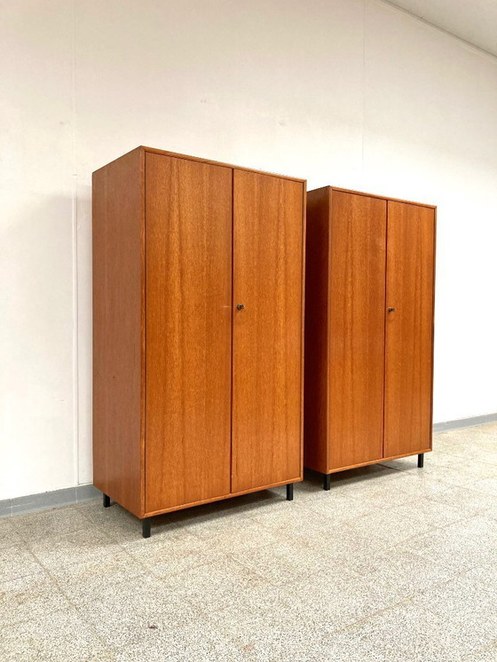 Image 1 of 2 armadi/armadietti portaoggetti vintage Kemkes in teak