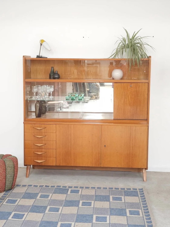 Vetrina ceca vintage di Frantisek Jirak per Tatra 1960 – Tatra Nábytok, Armadi contenitori, Wood, Glass (photo 13 of 27)