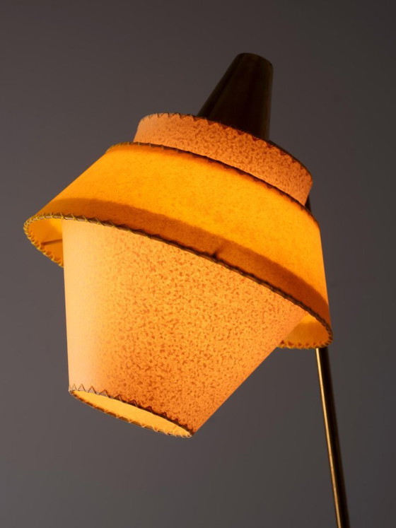 Lampada da terra vintage di Josef Hůrka per Napako, anni '50, Cecoslovacchia, 160 × 32 × 32 cm (photo 10 of 11)