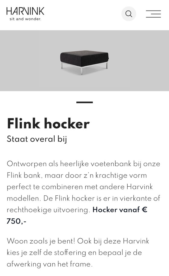 Image 1 of Harvink Flink Hocker