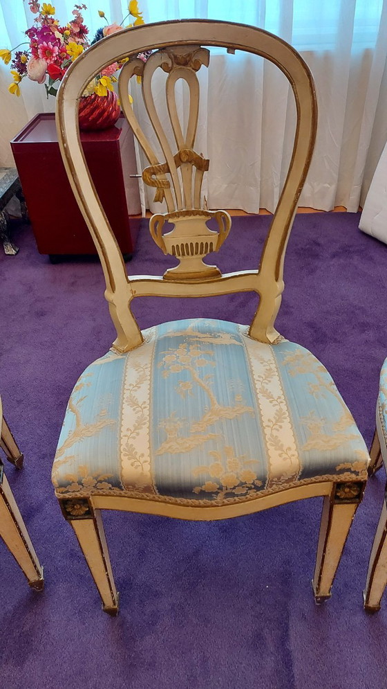 Image 1 of 3x antieke stoelen