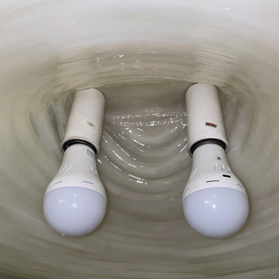 Image 1 of Lámpara posmoderna Cristallux, regulable en altura.