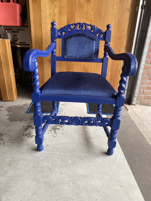 Fauteuil en bois unique