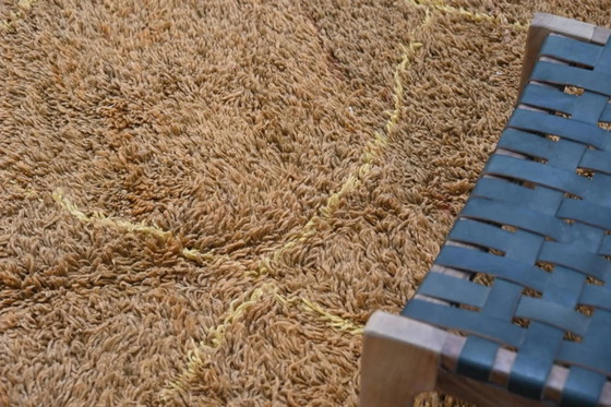 Tapis marocain fait main, laine naturelle, 2,5x1,5 m. – Wool (photo 4 of 8)