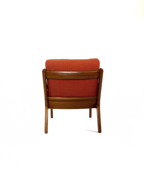 Image 1 of Vintage Deense teakhouten fauteuil, France & Son ‘70