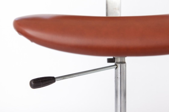 Sedia girevole vintage di Bremshey & Co. | Sedia da ufficio cromata | Germania, anni '80 – Sedie girevoli (photo 4 of 11)