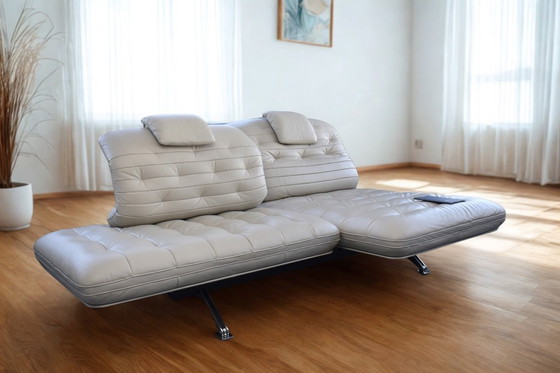 Image 1 of Nieuwstaat uiterst exclusieve de Sede design bank  - chaise lounge 