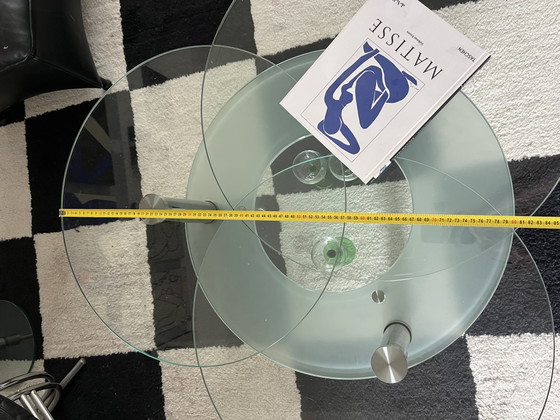 Image 1 of Coffee table with rotating leaves