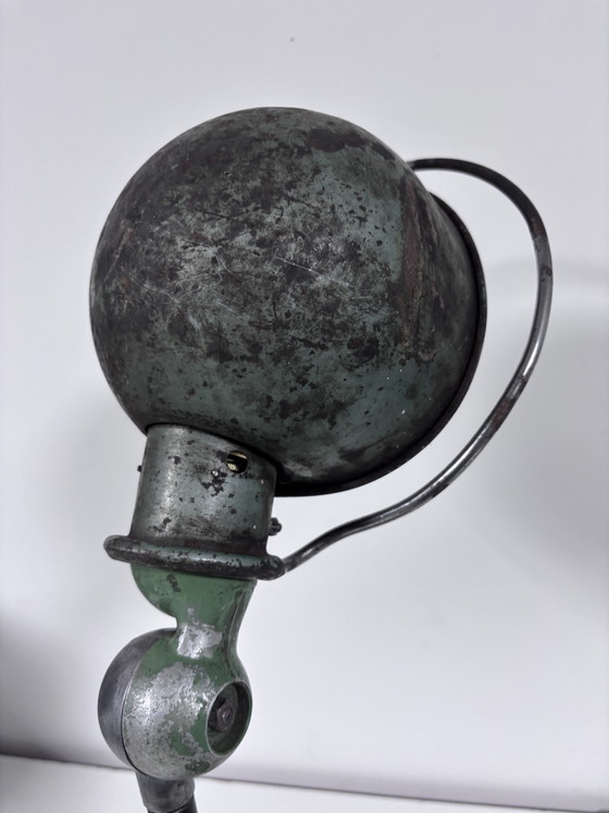 Unique Industrial Table Lamp (Vintage Jieldé Arm & Hinges) – Jielde, Metal (photo 4 of 15)