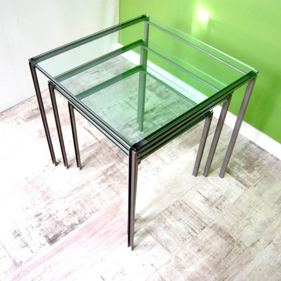 Image 1 of SALE -20% Set of 3 nesting tables designed by Richard Rooze 1999