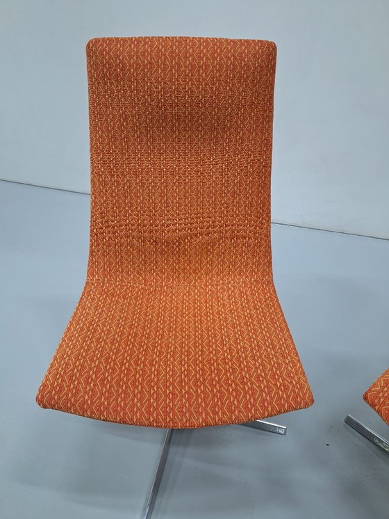 Image 1 of 2x Arper Catifa 70 poltrona girevole Arancione