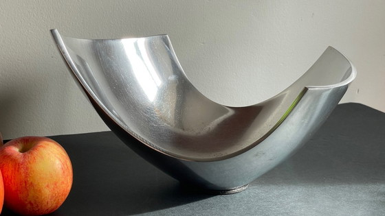 Image 1 of COUPE à Fruits Métal Poli VINTAGE