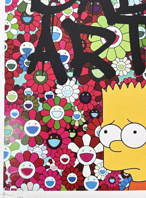 Image 1 of Death NYC - Bart Simpson Bad Art - Édition limitée avec certificat