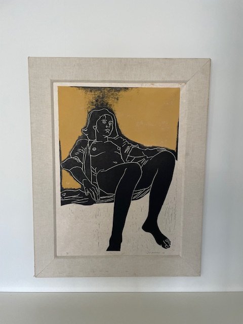 Image 1 of Jan Boetzkes – "La mañana siguiente" (1981) | Litografía firmada | Edición de 3 ejemplares