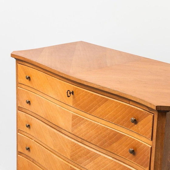 Image 1 of CASSETTIERA VINTAGE IN LEGNO ITALIA ANNI ’50 MODERNARIATO