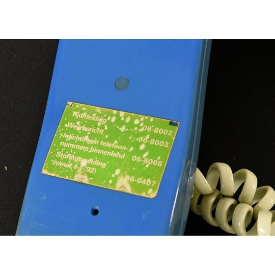 Image 1 of Telefono Cresta Modell 100 del 1980 progettato per Vroom e Dreesmann Handtelefoon