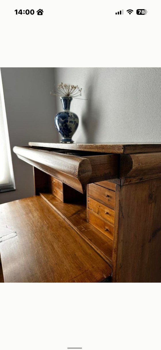 Image 1 of Prachtige antieke/vintage secretaire/kast