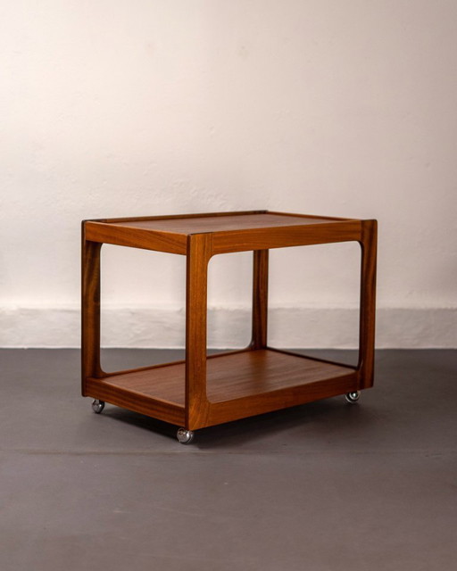 Tavolino in teak Mid-Century di Opal Möbel, Germania, circa 1960