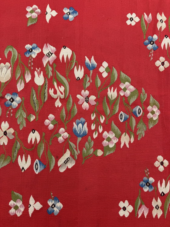 Image 1 of Roemeens Kilim-tapijt uit de jaren 1950