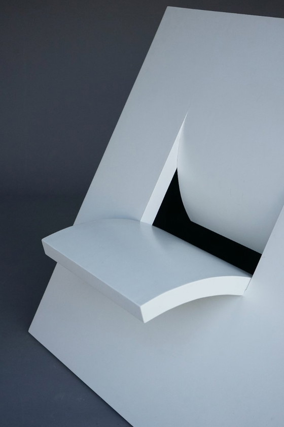 Image 1 of Chaise sculpturale unique « No29 » de Jochen Kirschstein, années 1990