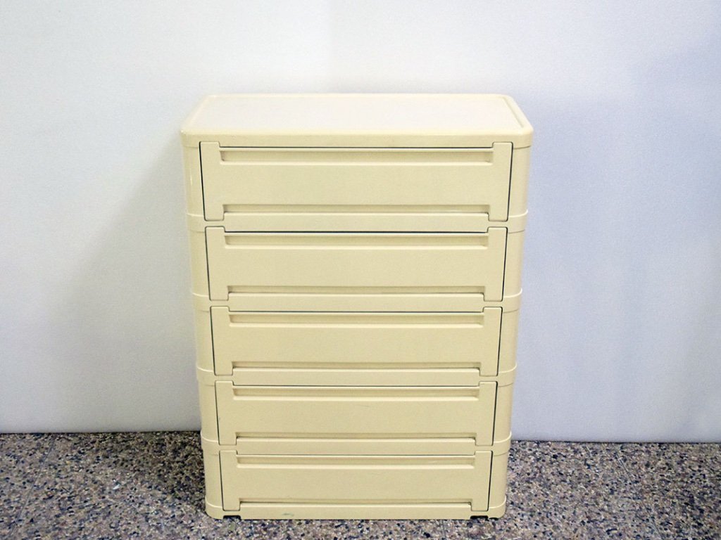 M246 Kartell モビル 3段チェスト モビル3ワゴン（引出し3）｜Kartell