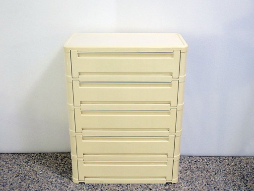 Kartell Chest Of Drawers By Olaf Von Bohr, 1970s