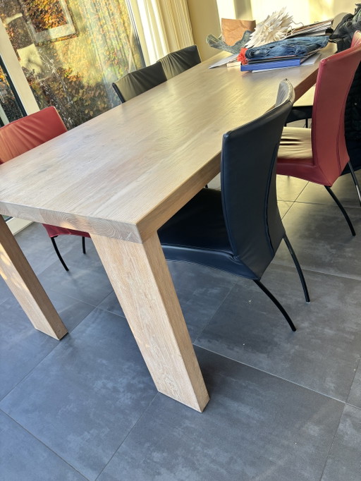 Massief Eiken Design Tafel