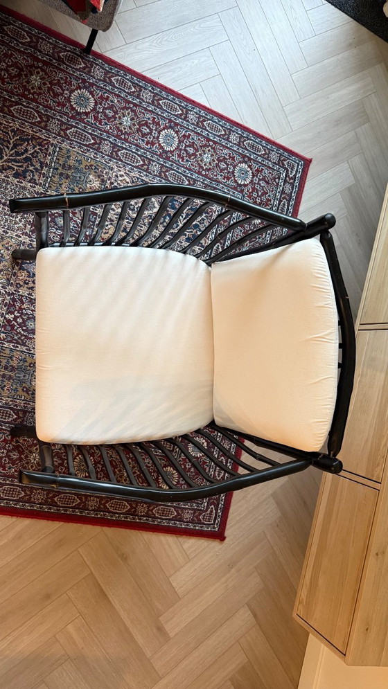 Image 1 of POLSPOTTING BAMBOO STOOL