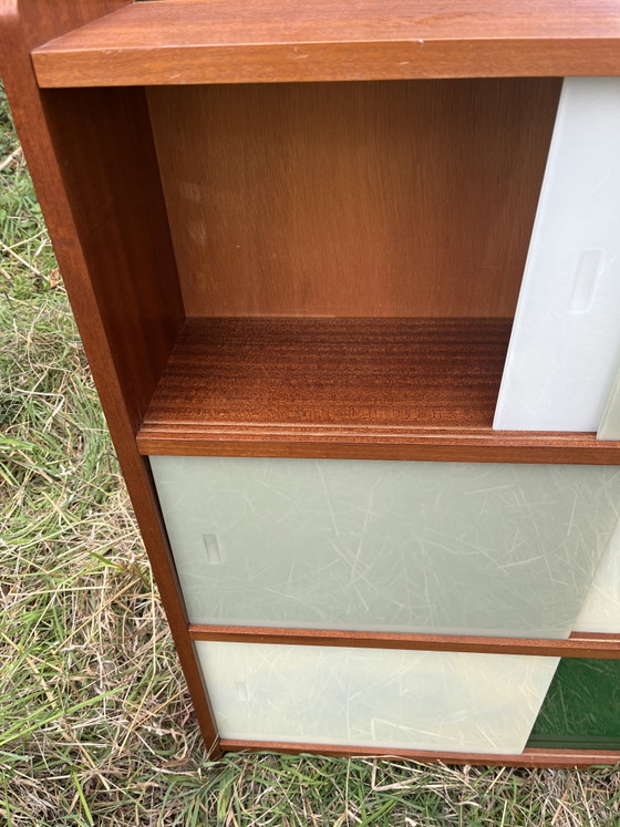 Scaffale Vetrina Vintage Anni '60 – Vetrine, Wood, Glass (photo 2 of 9)