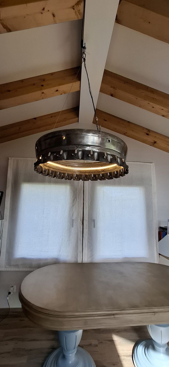 Reactor Turbine Lamp – Pendant lamps, Metal, Chrome (photo 6 of 9)