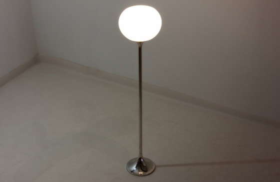 Image 1 of Lampadaire chromé italien