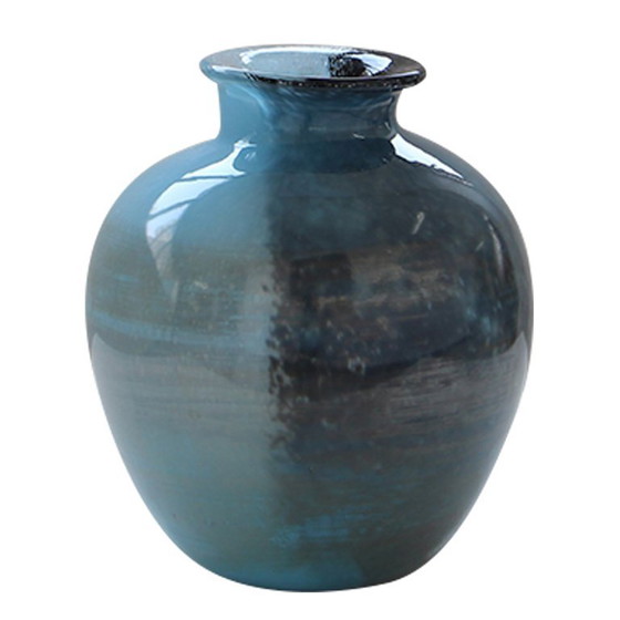 Cloudnola Set of 2 Hand-Blown Glass Designer Vases (photo 5 of 11)