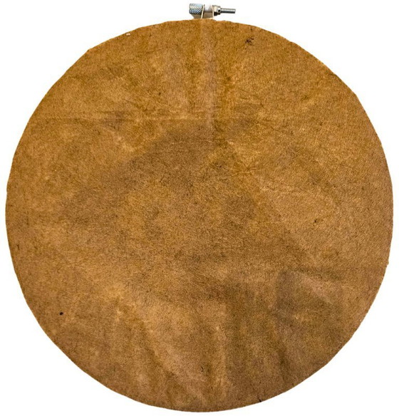 Image 1 of Handmade Botanical Embroidery Hoop Art – 30 cm – Colorful Indoor Plants & Kilim Rug Scene – Wall Hanging Décor