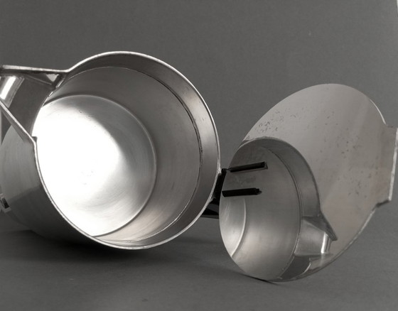 Image 1 of Enorme caffettiera Bauhaus Bialetti + Omg 'Prima' espresso 'percolator' Giuseppe de Gotzen 1966 Italia