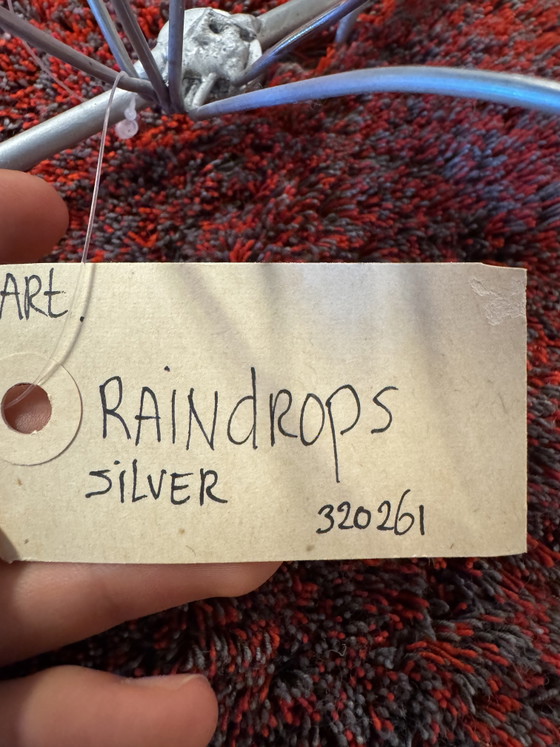 Artisan Raindrops Silber – Wanddekoration (photo 6 of 6)