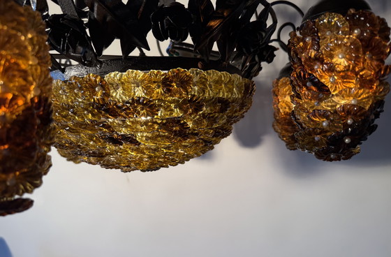 Image 1 of Kroonluchter Murano 1950/60