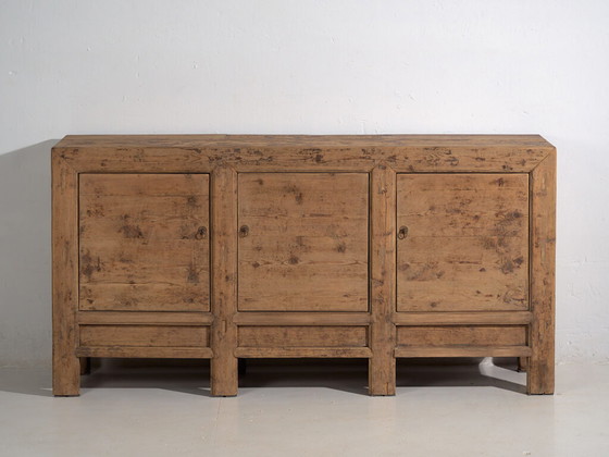 Antikes dreitüriges Sideboard (ca. 1900) #2 (photo 25 of 40)