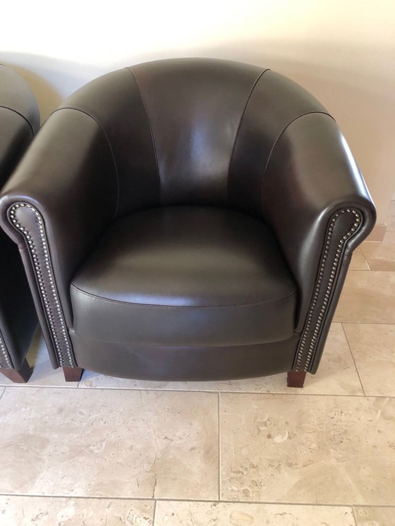 Image 1 of Joris fauteuils donkerbruin 