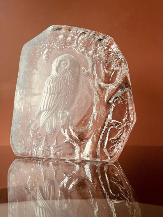 Image 1 of Goebel uil in glas