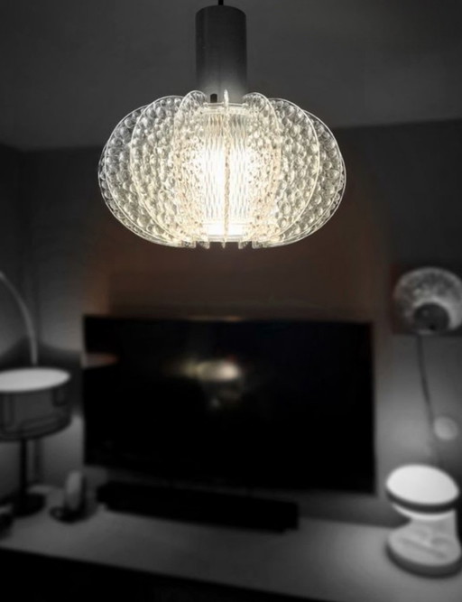 Acryl-Anhänger im Weltraum-Stil, Rolf Krüger, Vintage 1970er Jahre